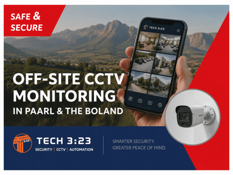 Off-Site CCTV Monitoring in Paarl & the Boland
